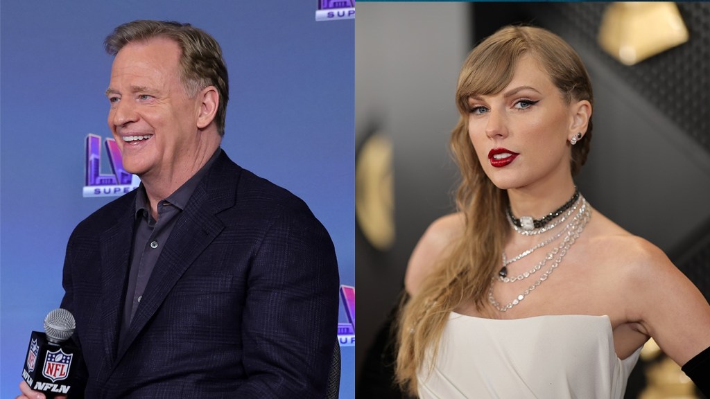 NFL Commissioner Roger Goodell Praises Taylor Swift: “Nothing But a Positive”