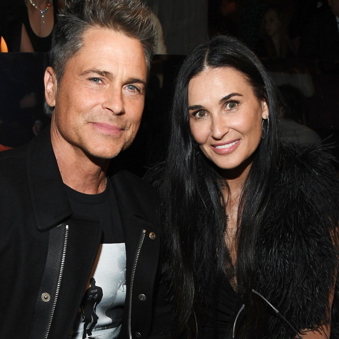 Rob Lowe Admits to “Brat Pack” Romance With Demi Moore