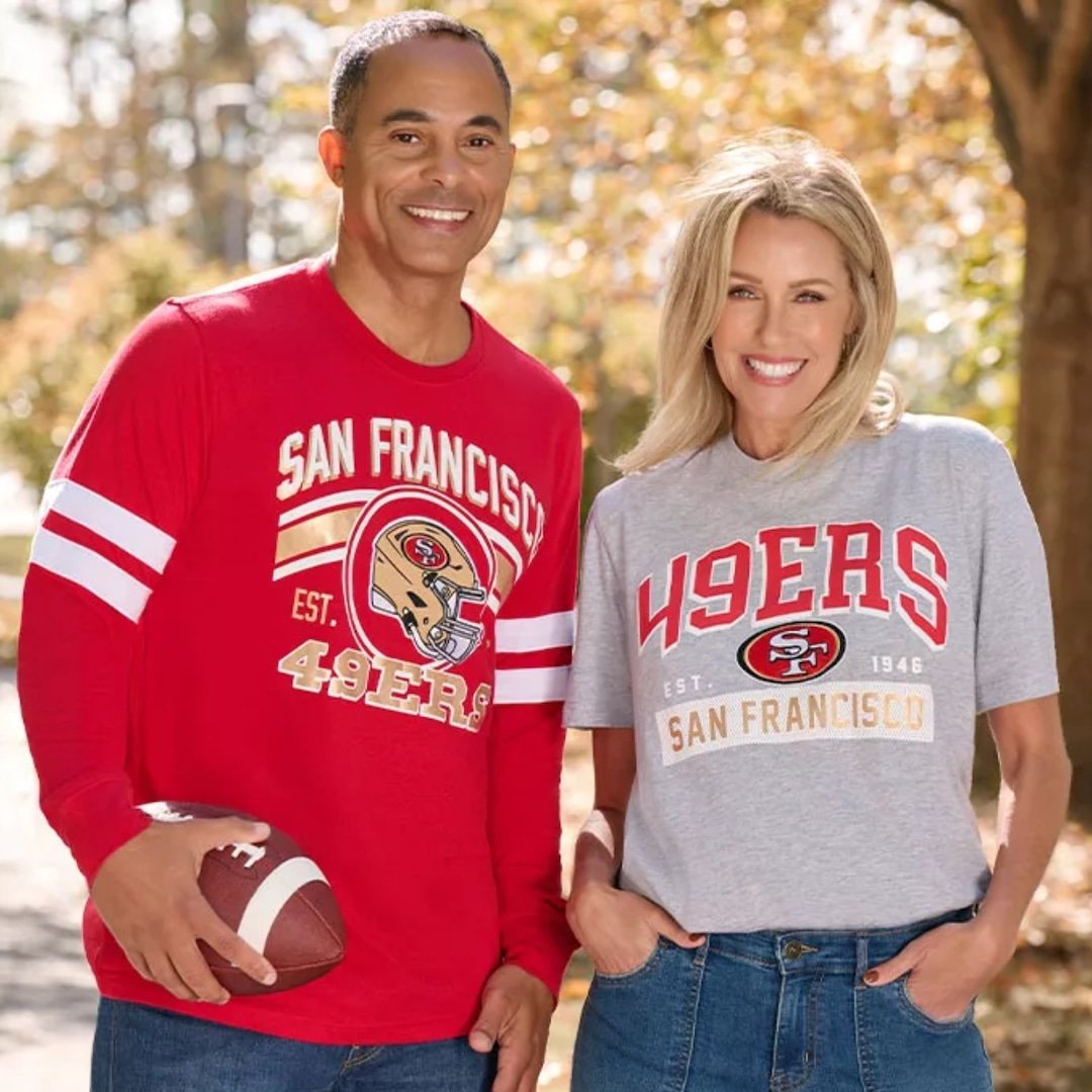 1-Day Deal: 2 NFL Official Shirts for .98— Chiefs, 49ers and More